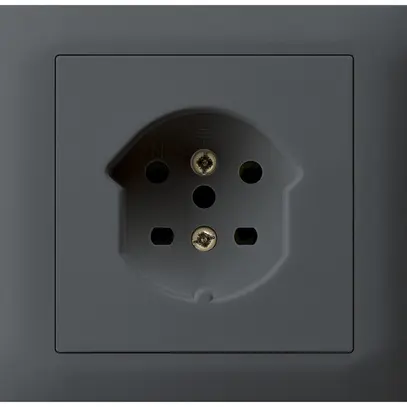 EB-Steckdose kallysto T15 anthrazit 