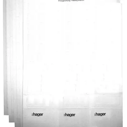 Foglio di etichette A4 KNX kallysto tebis 