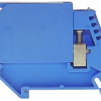 Borne de conducteur neutre WZ 4mm² M3 bleu clair 