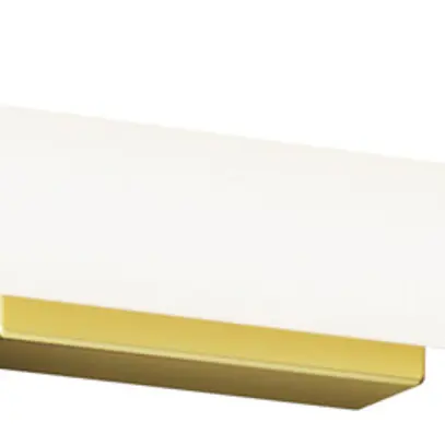 Applique LED Philips Rover RD 5W 730lm 827 IP44 440×70×50mm ottone 