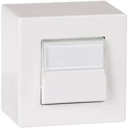 Contatto a bilico suoneria AP ATO 6A 250V bianco grd.I 