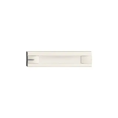 Tasto 1/4 KNX/elettronic.c. LED+cart. EDIZIOdue comando 2×bianco 