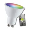 LED blanc & couleurs GU10 4,8W KnockautX, par BRELAG 