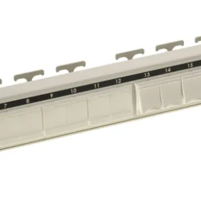 Pannello di distribuzione LAN 1UA per 24RJ45 vuoto 