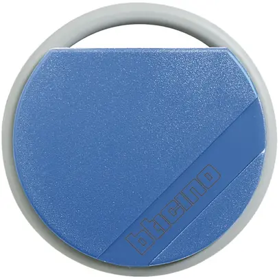 Touchkey-badge Axolute bleu 
