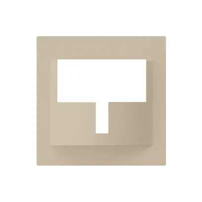 Kit frontale kallysto beige, 60×60mm per rilevatore di movimento 