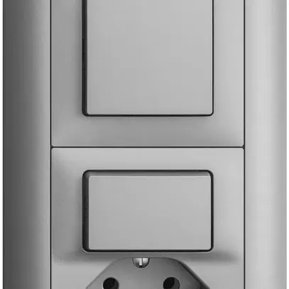 Combinazione INC EDIZIOdue 3/1P +3/T13 silver 