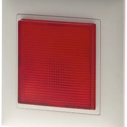Lampe flash ENC EDIZIOdue rouge 24VUC Hugentobler type16 plat 