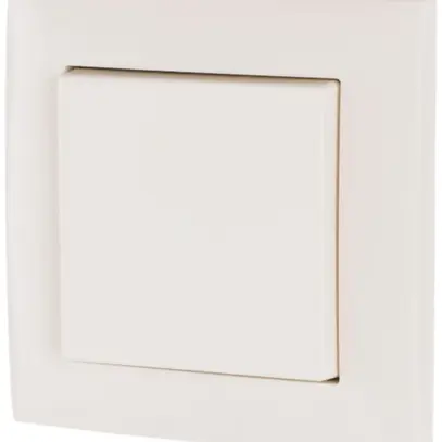 Abdeckrahmen Eaton xComfort 1-fach für Funktaster 55×55mm, weiss glänzend 