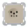 Prise ENC HA kallysto type 25 avec bornes enfichables beige 