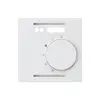 Kit frontal ENC kallysto blanc pour thermostat d'ambiance plancher chauffant 