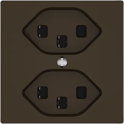 Prise EDIZIO.liv SNAPFIX® 2×T23 br 