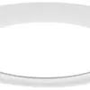 Bague de recouvrement LEDVANCE pour spot encastré ØENC 68mm, acier Ø100mm blanc 