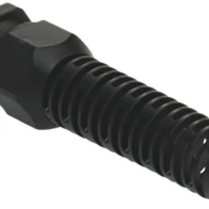 Presse-étoupe AGRO PA M16×1.5 Ø3…8mm noir, avec manchon anti-pliage 