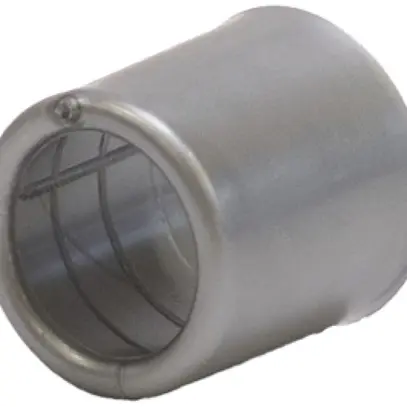 Manicotto finale Plica M63 a innesto in PE per ERZ grigio RAL 9022 