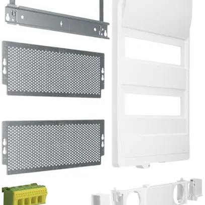 Kit de montage Hager volta Hybrid Suisse 2-rangées 