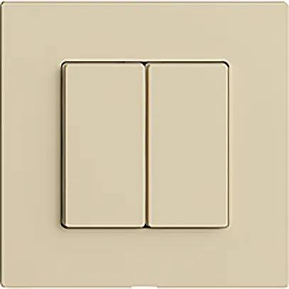 Interrupteur 2K/2T WLAN Edue Wiser vanille 