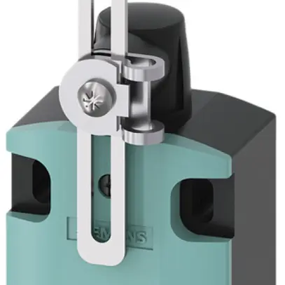 Interruttore di posizione Siemens 3SE5 56 1Ch/1R leva rotella regolabile met. 