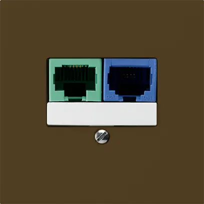 Scatola INC DSL kallysto 2×RJ45 marrone 