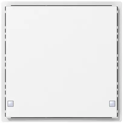 Couronne pour senseur poussoir SIDUS KNX Design type ZE, 1/2, blanc 
