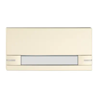 Pulsante 1/2 EDIZIO.liv SNAPFIX® p.KNX&UNI c.LED c.targ.comando 2 tasti cr 