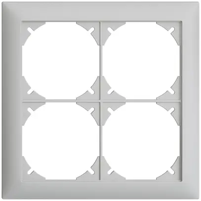 Telaio di copertura EDIZIOdue 2×2 grigio chiaro 
