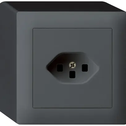 Prise AP kallysto T23 anthracite bornes enfichables 