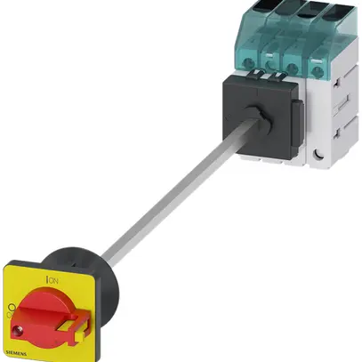 Interrupteur de charge Siemens SENTRON 3LD3 sol 25A 3LN 48×48mm ro/jn 