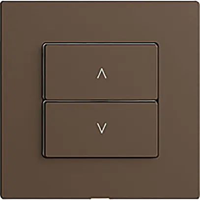 Station secondaire pour interrupteur stores 1c/2t WLAN Edue Wiser coffee 