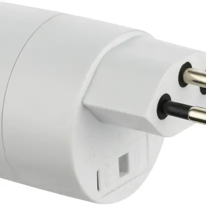 Reiseadapter NO BLOCK Eingang: SCHUKO, Ausgang: T12, Sicherung 10A, ws 