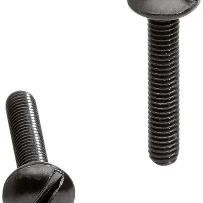 Vis Hager robusto, 16mm, noir, jeu de 40 pces 