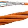 Câble informatique Dätwyler CU 7002 6×4P S/FTP, Kat.7 LSZH Dca 1000m orange 