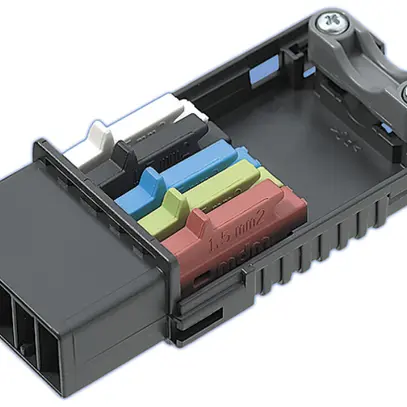 Spina R&M Cable-Outlet 5L 400V 16A per TT 5×2.5mm² 