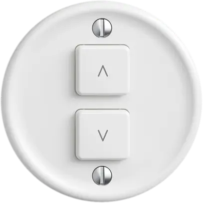 Stazione secondaria tapparelle STANDARDdue Wiser SNAPFIX® 2 tasti bi 