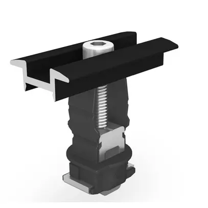 K2 Morsetto MC 25-40 mm, Nero anodizzato  