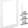 Blendrahmen Hager univers für Wandschränke IP30/P44 300×500mm 