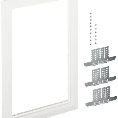 Cornice d'otturazione Hager univers per armadi a muro IP30/P44 300×500mm 