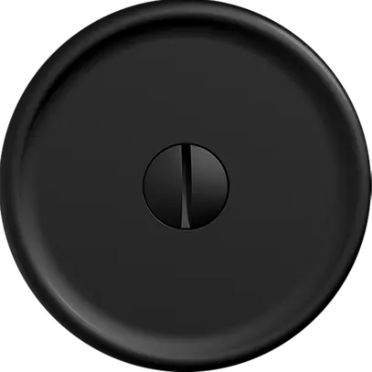 Obturateur ENC STANDARDdue, p.alésage Ø50mm, noir 