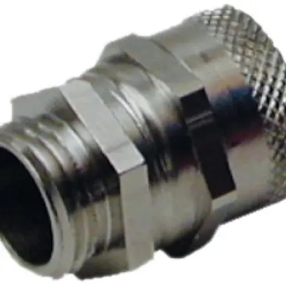 Raccordo per tubi Plica RAKKORD, M25 Ø21mm ottone nichelato IP54 