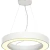 LED-Pendelleuchte SLV MEDO RING 60 DALI 34W 2095lm 3000K Ø600×80mm weiss 