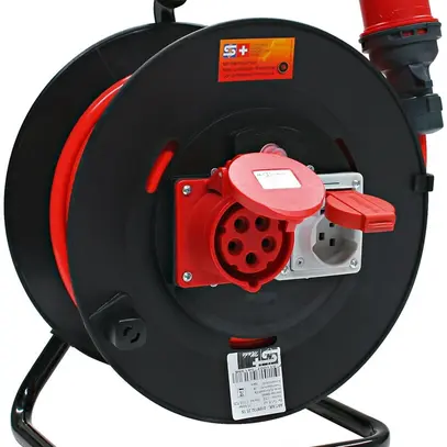 Avvolgicavo KU 25m 5×1.5mm² Bauflex CEE16, T25 