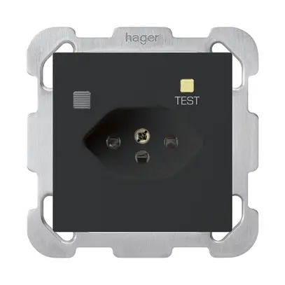 UP-Steckdose kallysto B T13 FI 30mA schwarz 