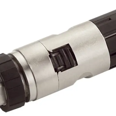 Steckverbinder Siemens IE FC M12 Plug PRO 2×2 axial D-kodiert Metall, 8Stk 