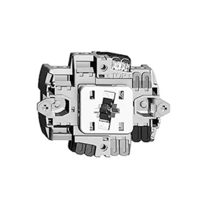 Inserto pulsante luminoso FH A-R/1P LED bianco 