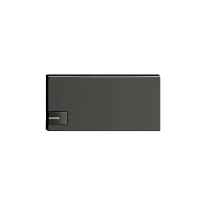 Touche 1/2 KNX/électron.a.LED EDIZIOdue commande simple noir 