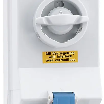 Presa AP CEE Bals 32A 5P 230V 9h IP44 Ni commutabile, richiudibile QC 