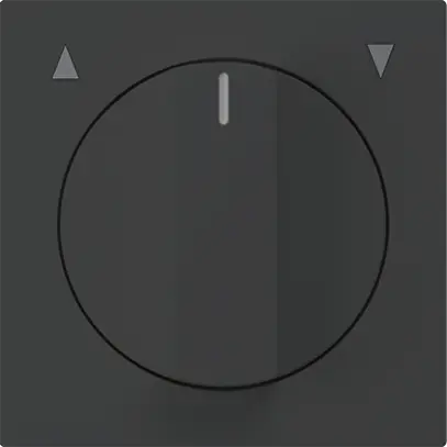 Interrupteur/contact rotatif pour stores ENC kallysto noir 