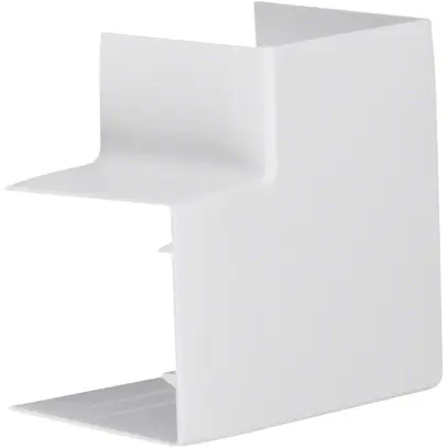 Angolo piatto Hager tehalit.LF 57×60mm grigio IP30 