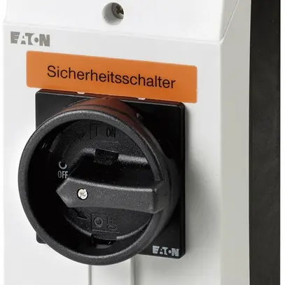 Interrupteur de sécurité ETN 0/3L 1F/O 25A poignée noir 