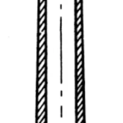 Manicotto antipiega 11mm nero 